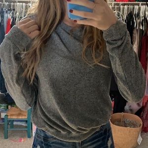 BRANDY GRAY SWEATER